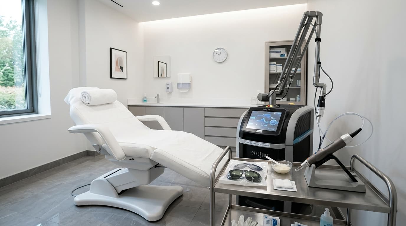 额头皱纹激光治疗 — 皮肤治疗指南